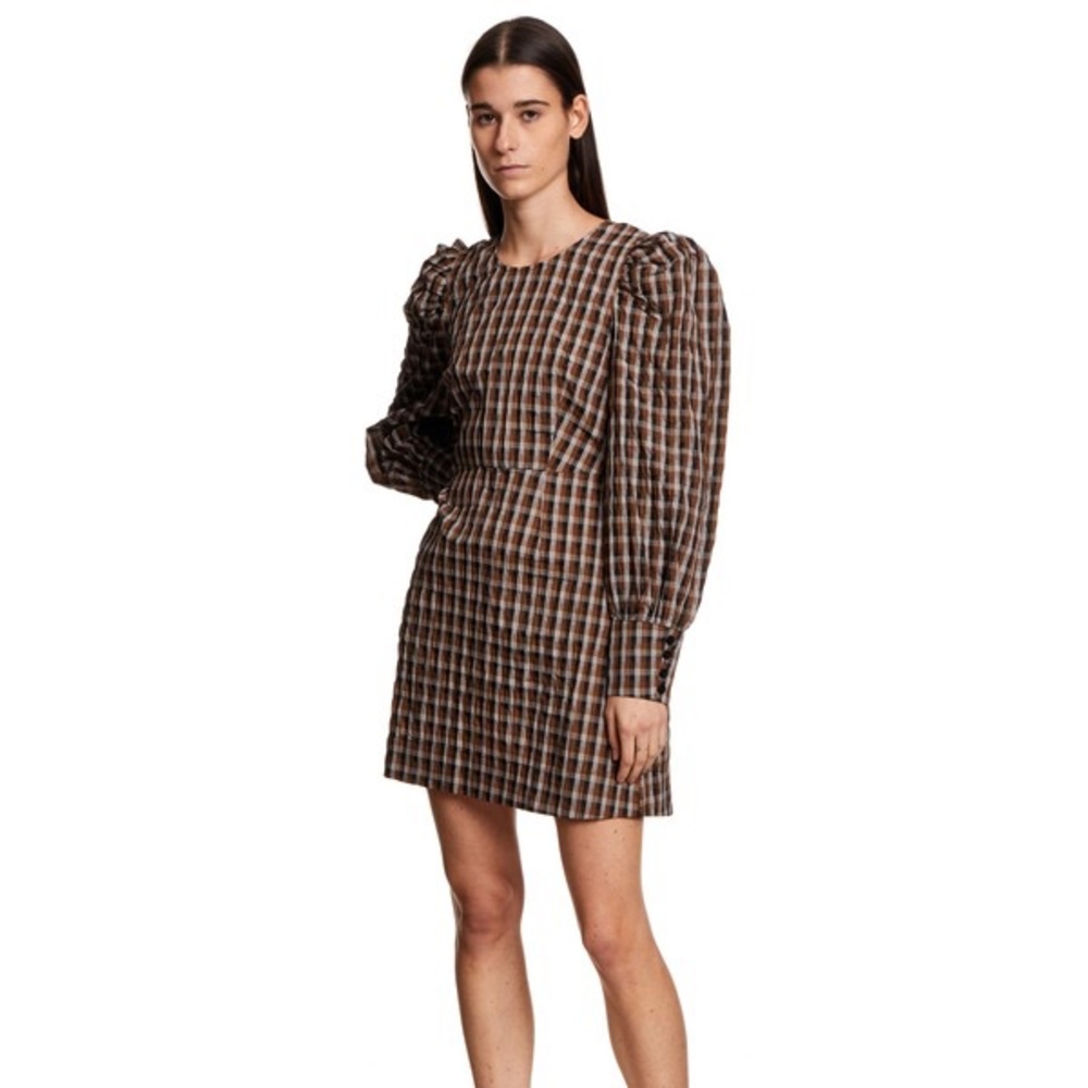 Baum Und Pferdgarten Checked Mini Dress